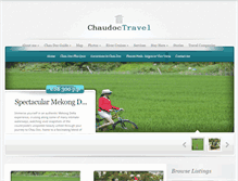 Tablet Screenshot of chaudoctravel.com